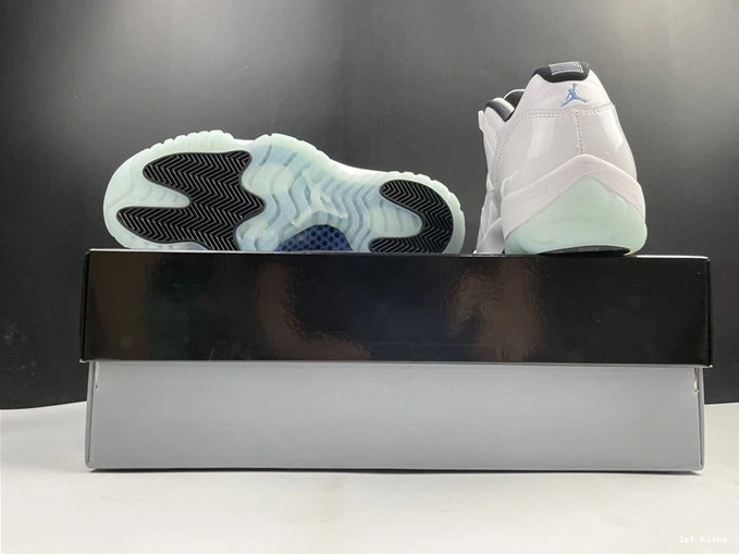 1st Kicks Jordan 4116 Low 11 Blue Retro Legend AV2187- FashionForward 1027